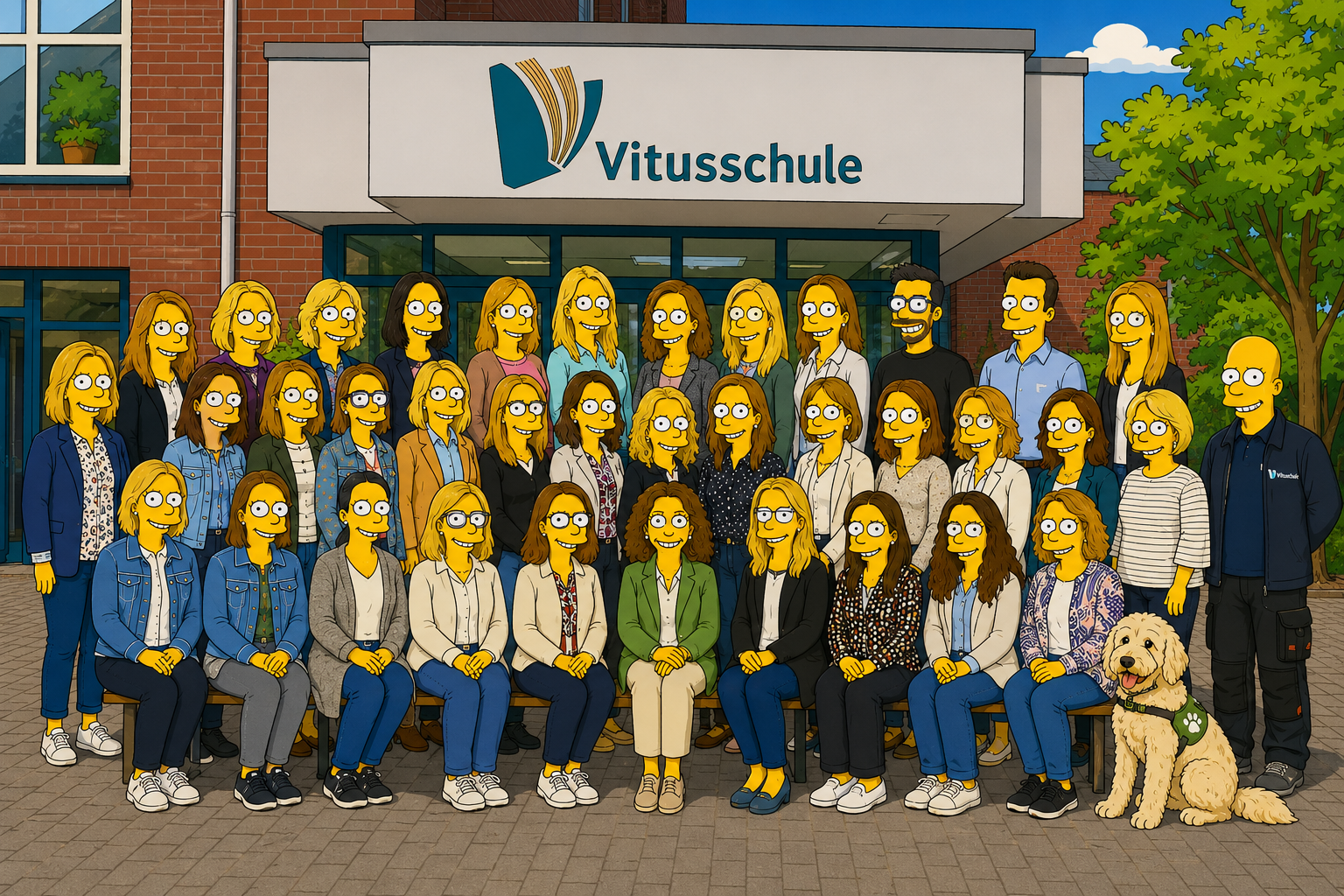 Gruppenfoto Simpsons 2026