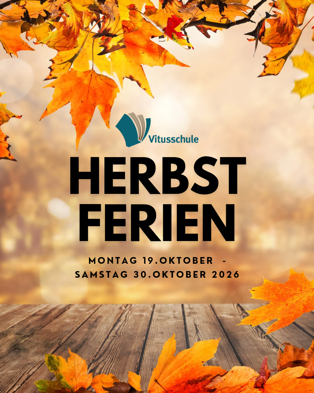 Herbstferien 2026