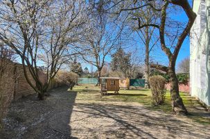 Bauwagen auf dem oberen Schulhof