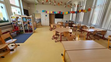 OGS-Gruppenraum ("gelber Raum")